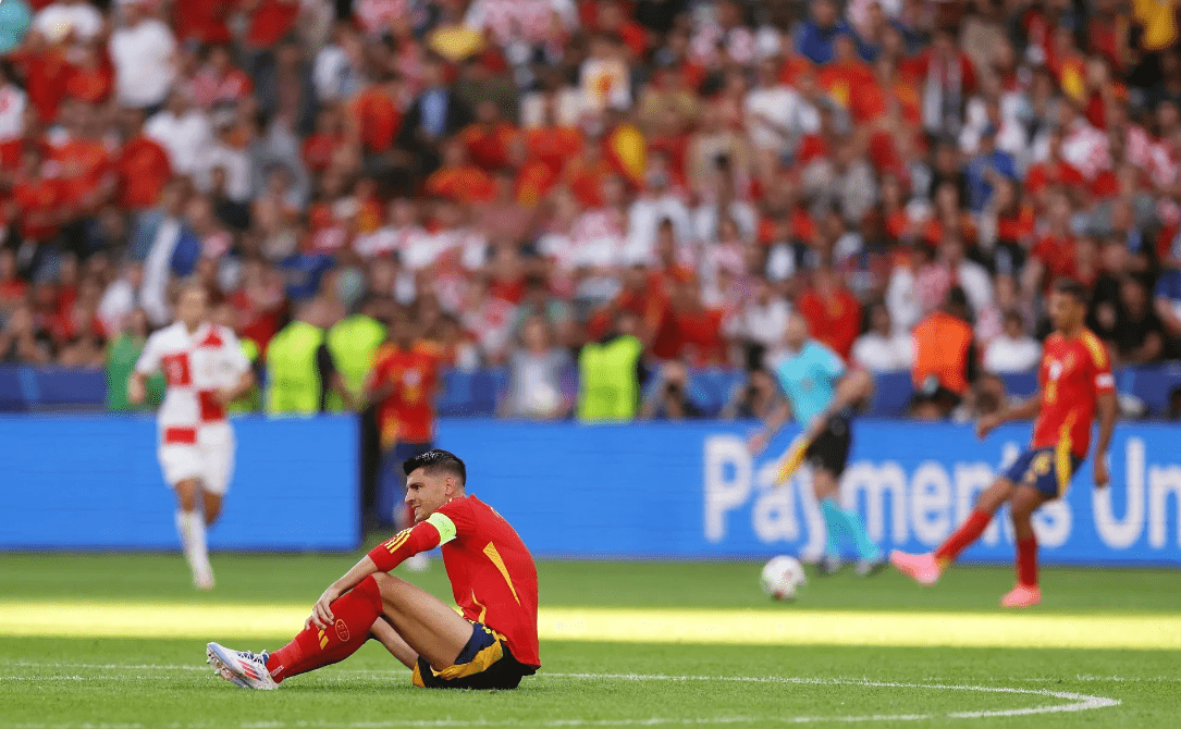 "Lo mejor fue irme” - El capitán de España, Álvaro Morata, actualiza sobre su lesión tras ser retirado en la victoria por 3-0 sobre Croacia