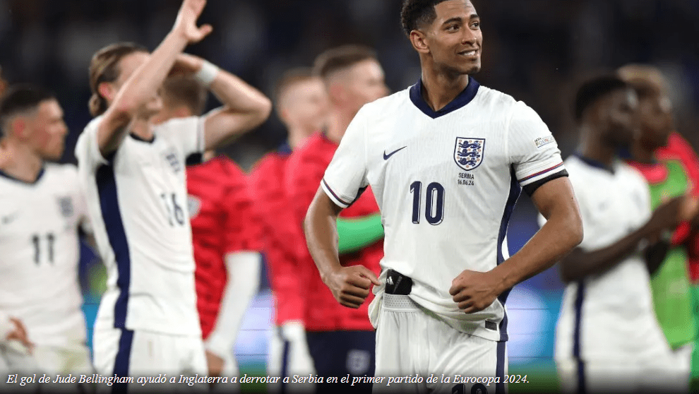 "Jugar como Prime Burnley", "Fue doloroso verlo" - X reacciona cuando el gol de Jude Bellingham ayuda a Inglaterra a derrotar a Serbia en el primer partido de la Eurocopa