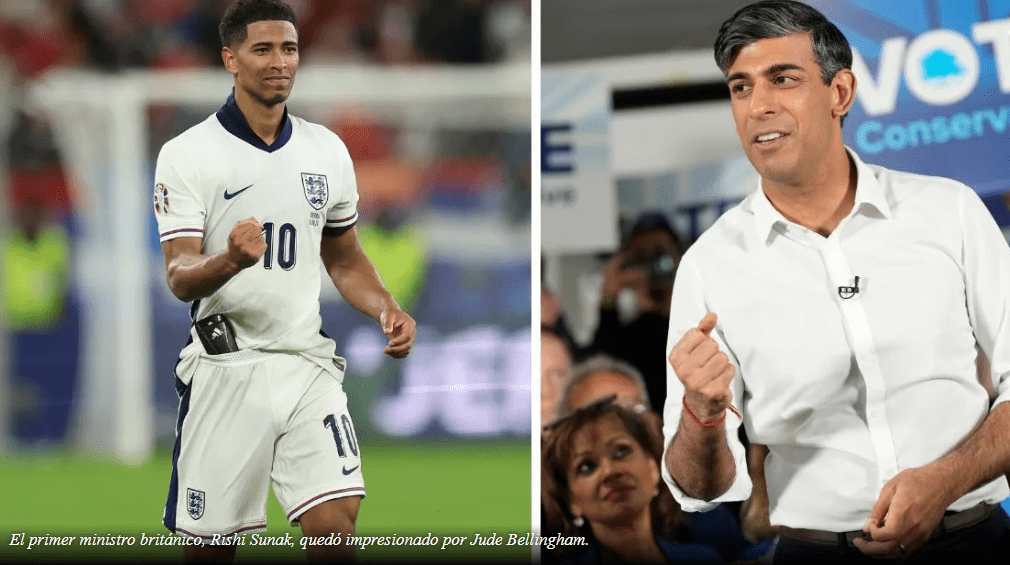 El primer ministro del Reino Unido, Rishi Sunak, hace una afirmación "especial" sobre Jude Bellingham después de que Inglaterra venciera a Serbia para iniciar con una victoria la campaña de la Eurocopa 2024