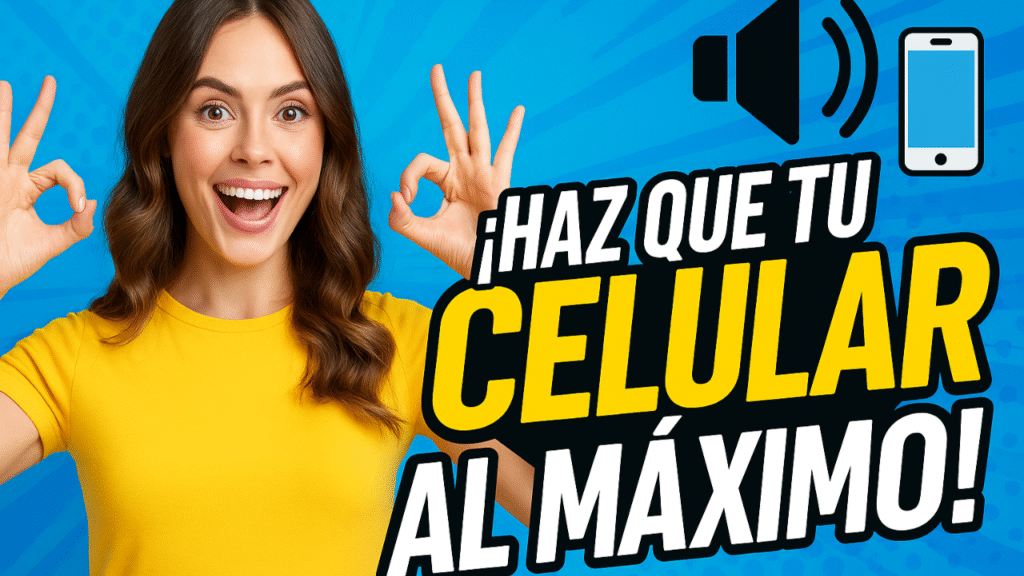 haz que tu celular suene al maximo